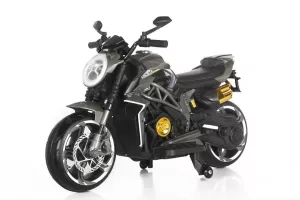 Dětská elektrická motorka Baby Mix Calabre černá