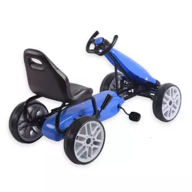 Dětská šlapací motokára Go-kart Milly Mally Power modrá