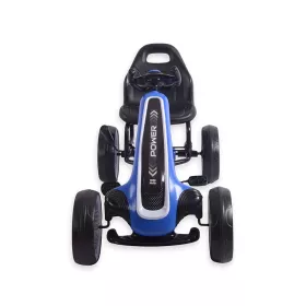 Dětská šlapací motokára Go-kart Milly Mally Power modrá