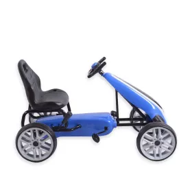 Dětská šlapací motokára Go-kart Milly Mally Power modrá