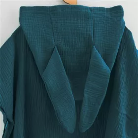 Dětské mušelínové pončo New Baby Feeling ocean 35 cm Dle obrázku
