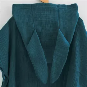 Dětské mušelínové pončo New Baby Feeling ocean 80 cm Dle obrázku