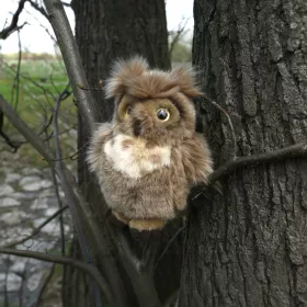 Plyšový výr 17 cm ECO-FRIENDLY RAPPA
