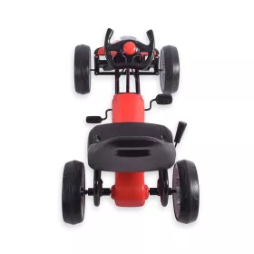 Dětská šlapací motokára Go-kart Milly Mally Power červená