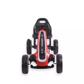 Dětská šlapací motokára Go-kart Milly Mally Power červená