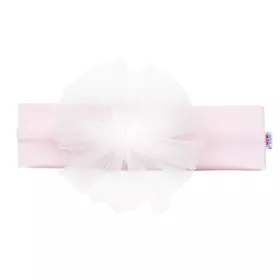 Kojenecká bavlněná čelenka New Baby Little Princess Růžová
