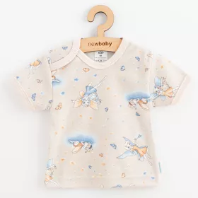 Kojenecké bavlněné tričko s krátkým rukávem New Baby Víla Dle obrázku