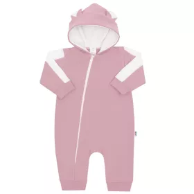 Kojenecký teplákový overal New Baby The Best růžový
