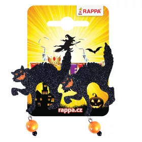 Náušnice kočky čarodějnice/Halloween RAPPA