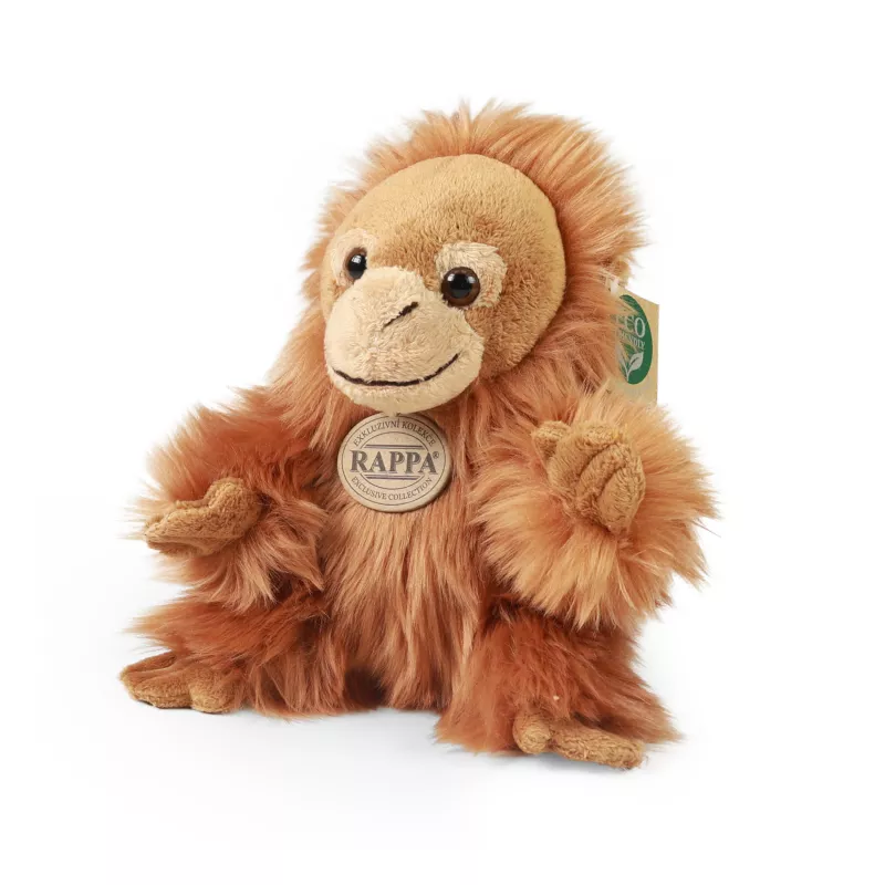 Plyšový orangutan 18 cm ECO-FRIENDLY RAPPA