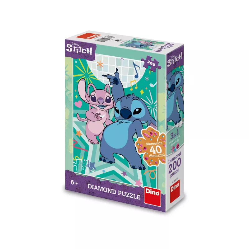 STITCH 200 diamond Puzzle FSC DINO Toys