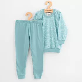 Dětské bavlněné pyžamko New Baby iceberg dino Zelená | 116/122, 128/134