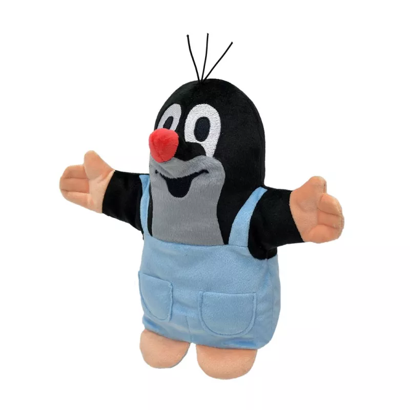 Maňásek na ruku plyšový Krteček 20 cm kalhotky MUNABO