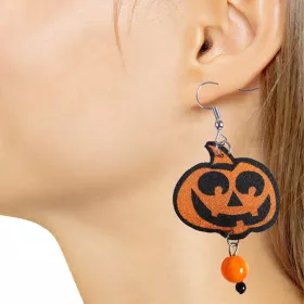Náušnice dýně Halloween RAPPA