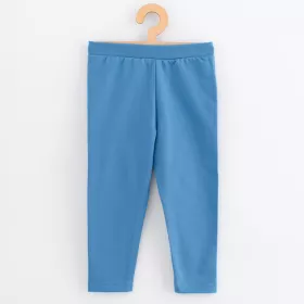 Dětské legíny z teplákoviny New Baby Kindergarten blue Modrá | 104/110, 116/122, 128/134, 92/98