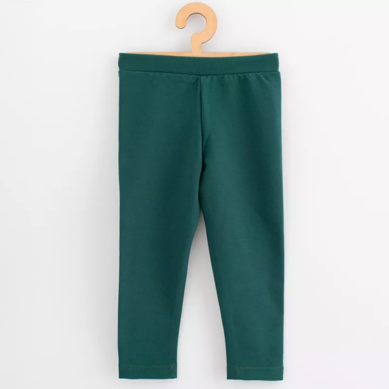 Dětské legíny z teplákoviny New Baby Kindergarten green Zelená
