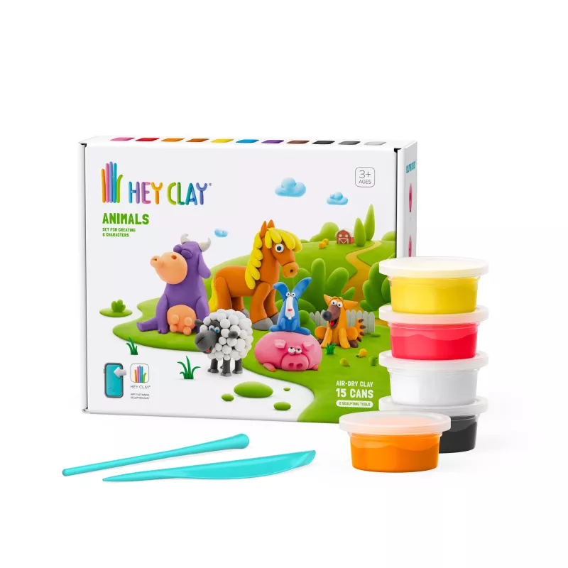 HEY CLAY Zvířata TM Toys