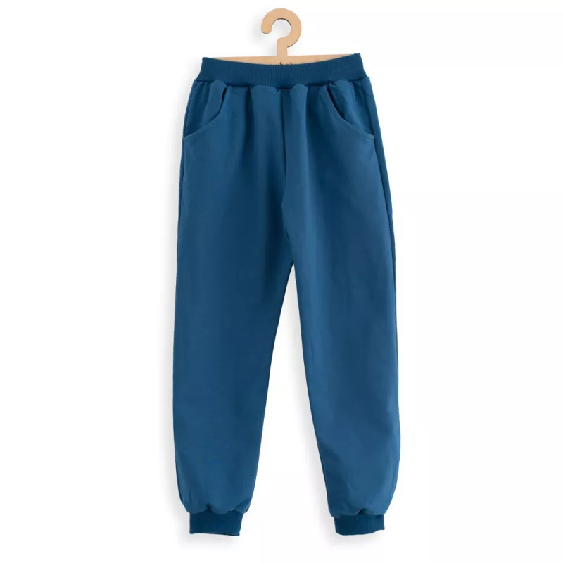 Dětské tepláky New Baby Kindergarten jeans Modrá