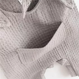 Kojenecké mušelínové lacláčky New Baby Comfort clothes šedá Šedá