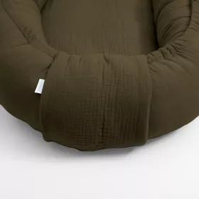 Mušelínové hnízdečko pro miminko New Baby zelené