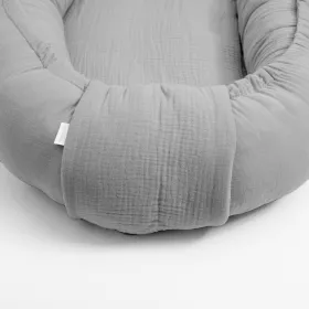 Mušelínové hnízdečko pro miminko New Baby zelené