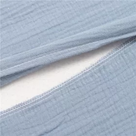 Mušelínový potah na kojenecký polštář-klín New Baby STANDARD 59x37cm blue