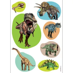 Omalovánka s nažehlovacími obrázky Dinosauři Jiri Models