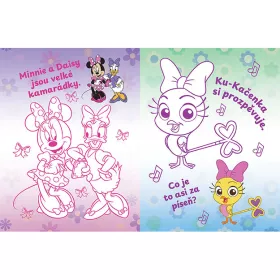 Omalovánka s nažehlovacími obrázky Minnie Jiri Models