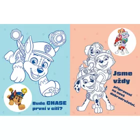 Omalovánka s nažehlovacími obrázky Paw Patrol Jiri Models