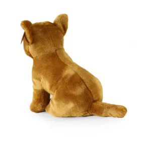 Plyšový pes stafordšírský bulteriér hnědý sedící 30 cm ECO-FRIENDLY RAPPA
