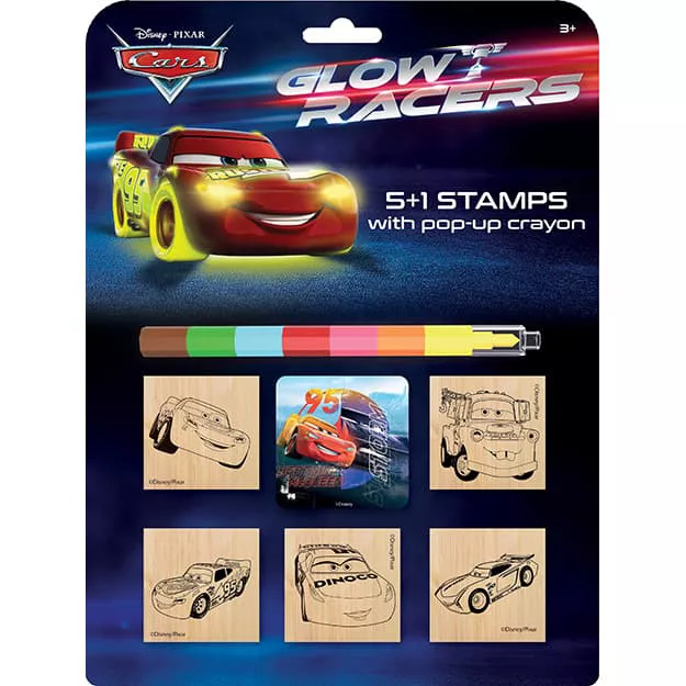 Razítka 5+1 s voskovkou CARS - Auta Jiri Models