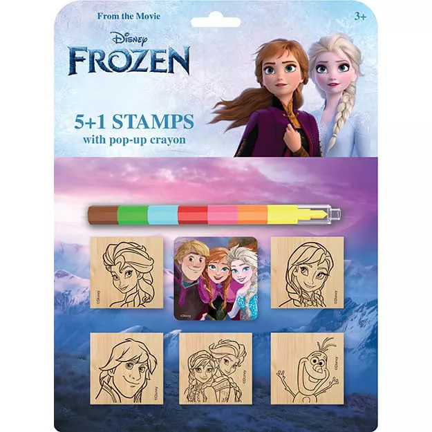 Razítka 5+1 s voskovkou Frozen - Ledové království Jiri Models
