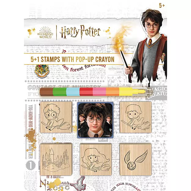 Razítka 5+1 s voskovkou Harry Potter Jiri Models