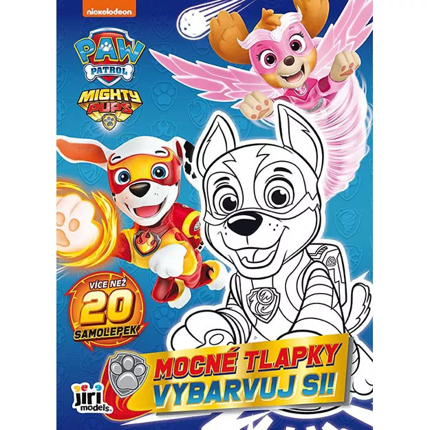 Vybarvuj si! Tlapková Patrola Mocné tlapky Jiri Models