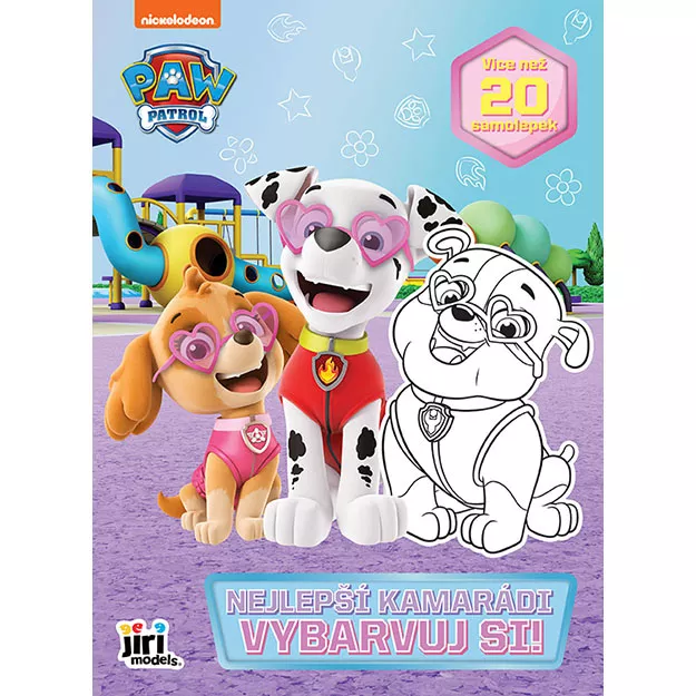 Vybarvuj si! Tlapková Patrola Nejlepší kamarádi Jiri Models