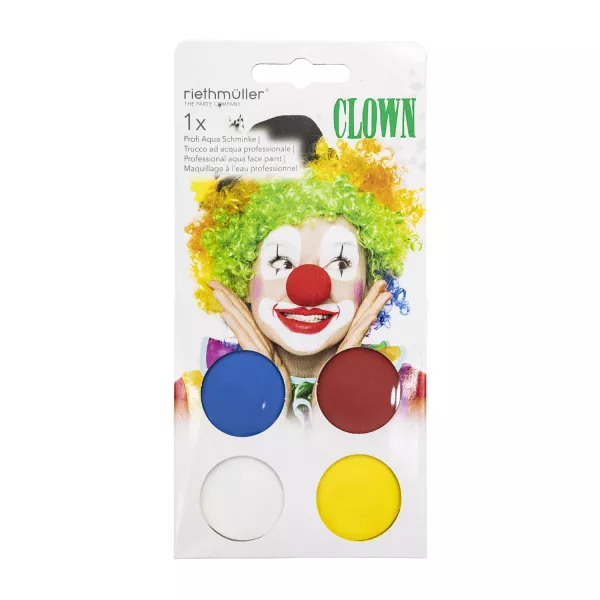 Make-up sada na obličej - Klaun Amscan