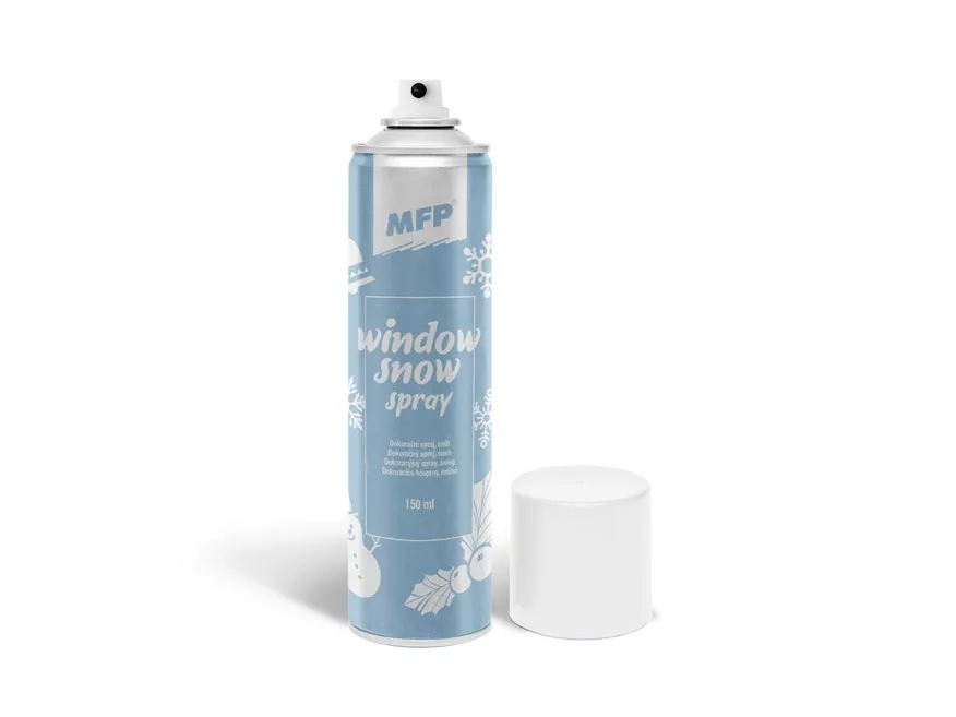 Spray 150ml dekorační sníh na okna MFP