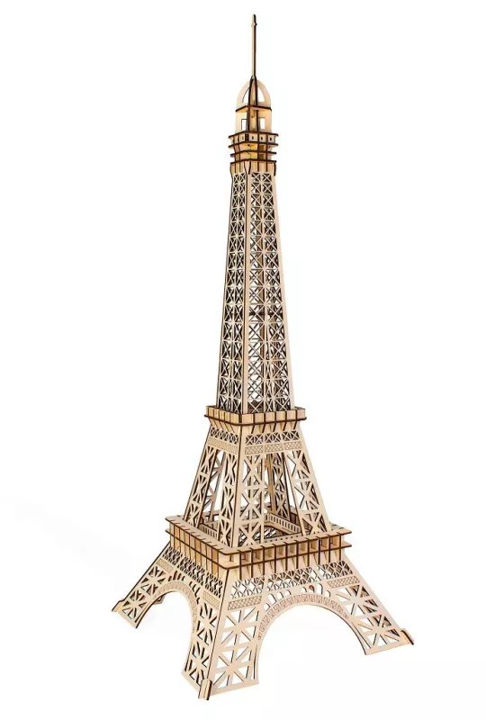 Woodcraft Dřevěné 3D puzzle Eiffelova věž velká RAPPA