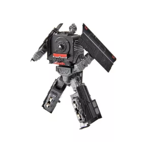 Kovový robot rozložitelný lokomotiva černá RAPPA