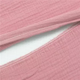 Mušelínový potah na kojenecký polštář-klín New Baby STANDARD 30x37cm pink