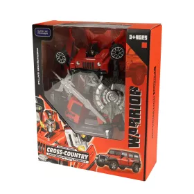 Robot rozložitelné auto červené RAPPA