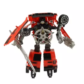 Robot rozložitelné auto červené RAPPA