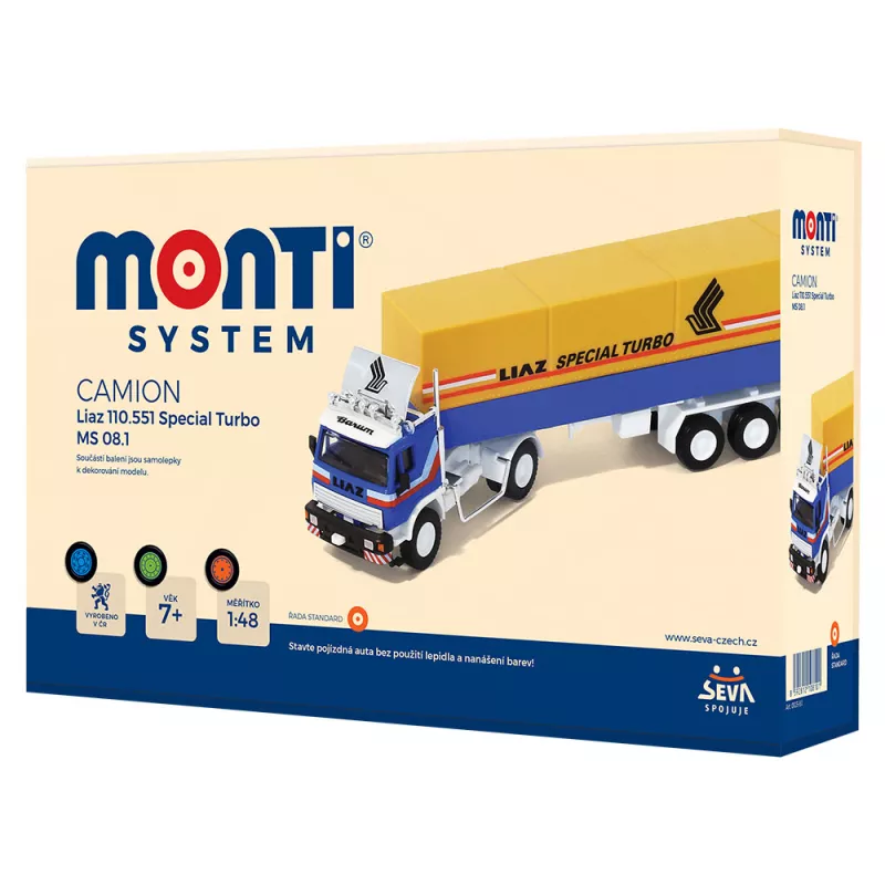 Stavebnice Monti System MS 08.1 - Camion Beneš a Lát