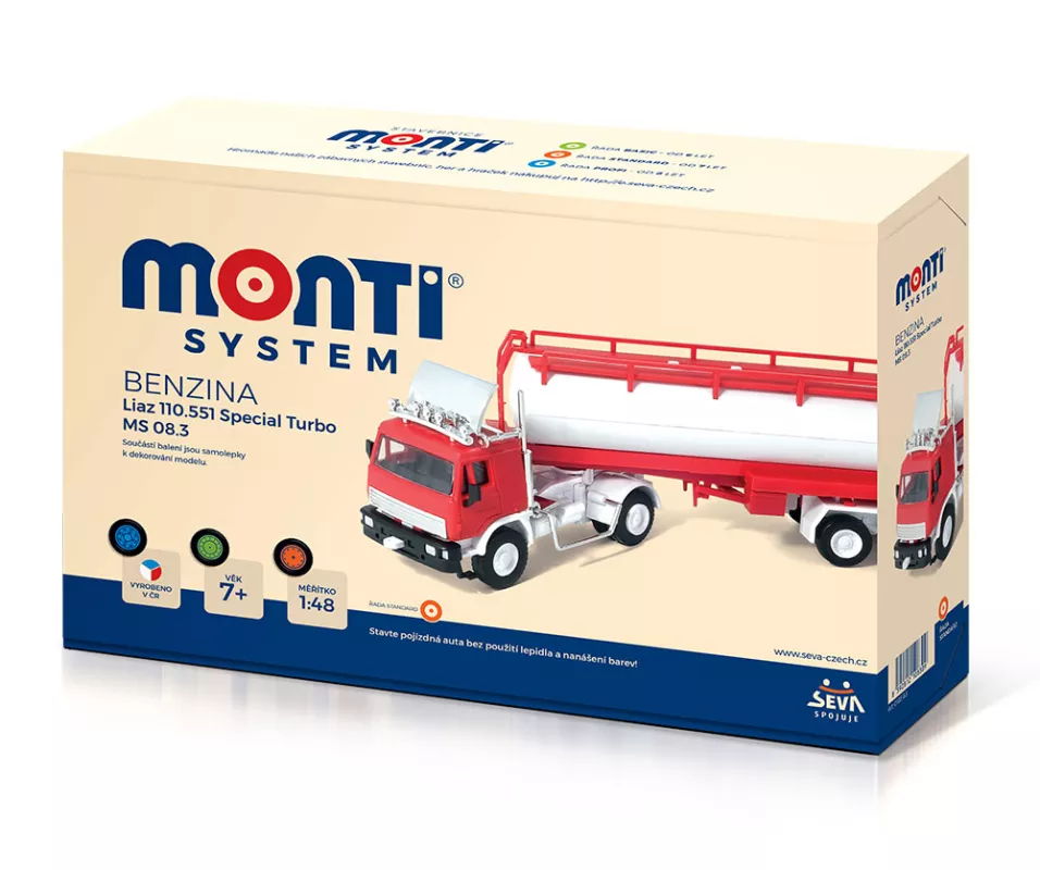 Stavebnice Monti System MS 08.3 - Benzina Beneš a Lát