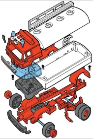Stavebnice Monti System MS 09 - Petrol Beneš a Lát