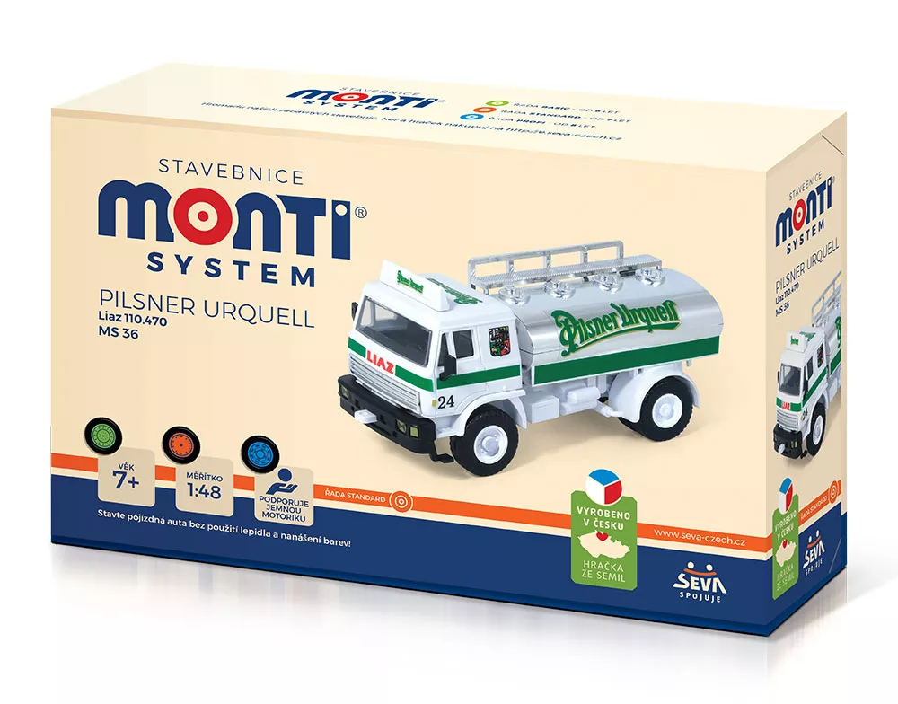 Stavebnice Monti System MS 36 - Pilsner Urquell Beneš a Lát