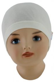 ESITO Kojenecká čepice saporka smetanová 68
