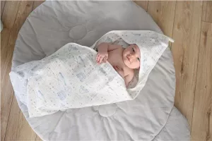 Dětská hrací deka New Baby Bear warm grey