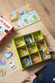 MONTESSORI BABY KRABIČKA - Zvířátka MPK Toys