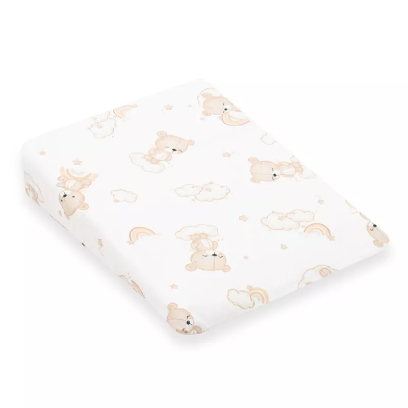 Potah na kojenecký polštář-klin New Baby BASIC 30x37 cm beige